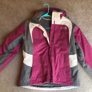 North Face Women’s Triclimate Coat, EUC, Large